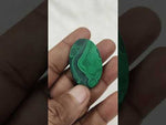 Load and play video in Gallery viewer, 84.65/CT Natural Malachite Gemstone of Premium Quality-MALA101034