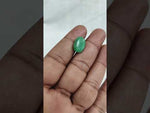 Load and play video in Gallery viewer, 6.42/CT Natural Panna Stone with Govt. Lab Certificate-12313D49922