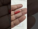 Load and play video in Gallery viewer, 6.52/CT Natural Red Coral With Govt. Lab Certificate-10833D43748