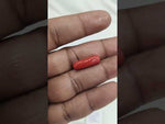 Load and play video in Gallery viewer, 6.52/CT Natural Red Coral With Govt. Lab Certificate-10833D43747