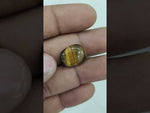 Load and play video in Gallery viewer, 6.15/CT Tiger Eye with Govt. Lab Certificate-TGR00037