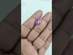 Load and play video in Gallery viewer, 9.28/CT Natural Ruby Stone with Govt. Lab Certificate-16275S206793