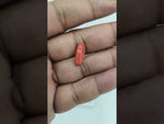 Load and play video in Gallery viewer, 3.88/CT Natural Red Coral With Govt. Lab Certificate-10833D43749
