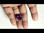 Load and play video in Gallery viewer, 10.15/CT Natural Amethyst Gemstone with Govt. Lab Certificate