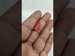 Load and play video in Gallery viewer, 6.53/CT Natural Red Coral With Govt. Lab Certificate-12377D50197