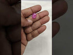 Load and play video in Gallery viewer, 4.96/CT Natural Ruby Stone with Govt. Lab Certificate-15909S205588