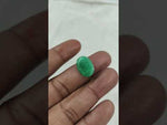 Load and play video in Gallery viewer, 8.36/CT Natural Panna Stone with Govt. Lab Certificate-11925D48082