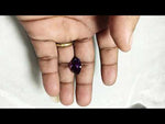 Load and play video in Gallery viewer, 11.80/CT Natural Amethyst Gemstone with Govt. Lab Certificate