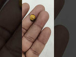 Load and play video in Gallery viewer, 3/CT Tiger Eye with Govt. Lab Certificate-TGR00112