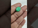 Load and play video in Gallery viewer, 7.22/CT Natural Panna Stone with Govt. Lab Certificate-12313D49923