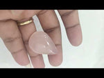 Load and play video in Gallery viewer, 45.85/CT Healing Rose Quartz Stone with Govt. Lab Certificate-484852