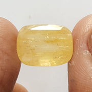 9.94 Ratti Natural Yellow Sapphire With Govt Lab Certificate-(6771)