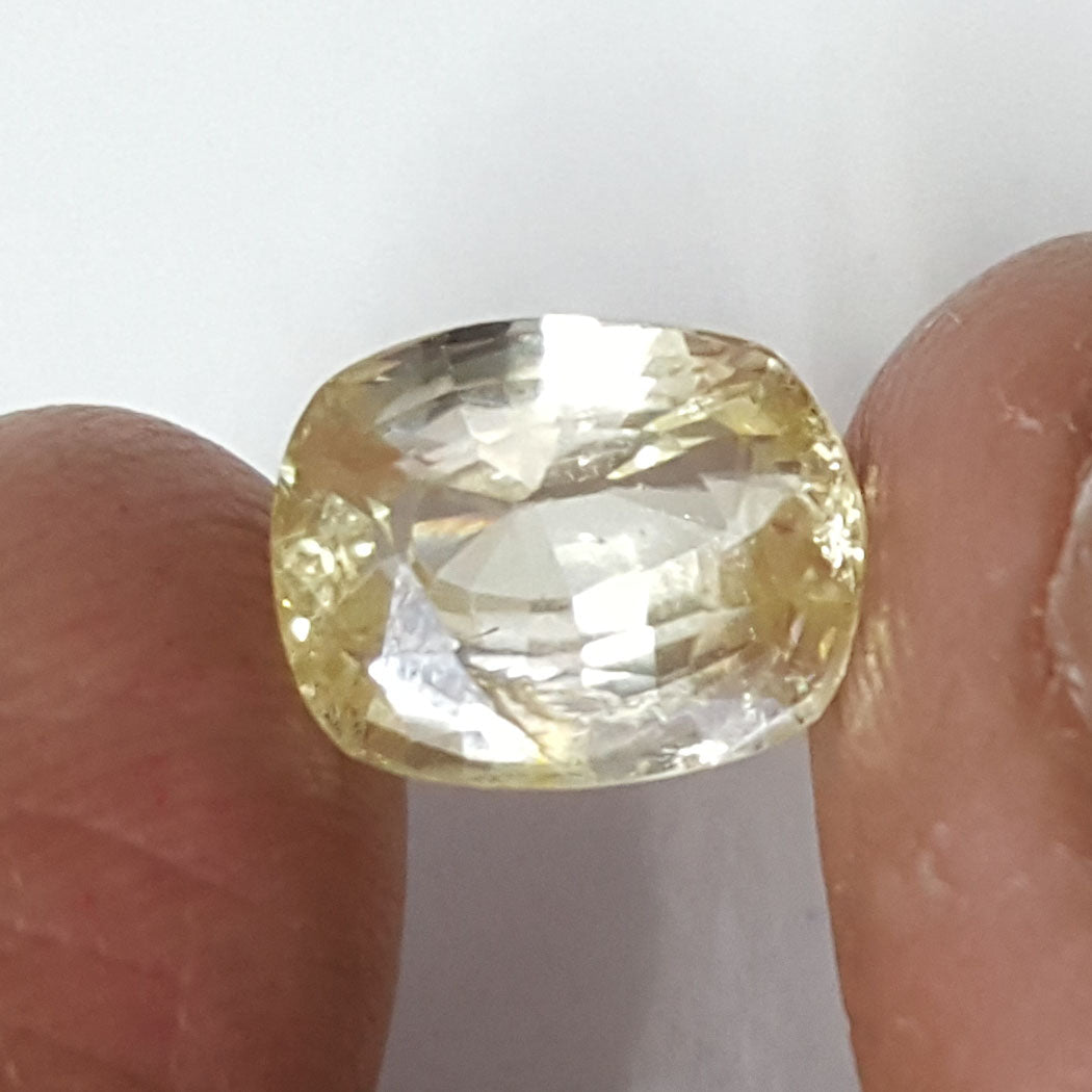 4.93/CT Natural Ceylonese Pukhraj with Govt Lab Certificate-67710