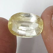 5.84/CT Natural Yellow Sapphire With Govt Lab Certificate-67710