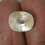 Load image into Gallery viewer, 6.75/CT Natural Yellow Sapphire with Govt Lab Certificate-YELSA9U
