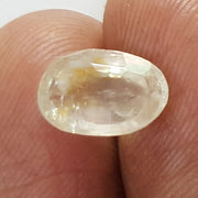 3.18 Ratti Natural Yellow Sapphire with Govt Lab Certificate-(6771)