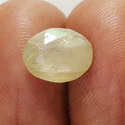 3.56 Ratti Natural Yellow Sapphire with Govt Lab Certificate-(4551)