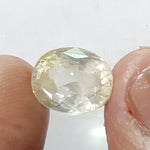 Load image into Gallery viewer, 6.71/CT Natural Yellow Sapphire with Govt Lab Certificate-YELSA9V
