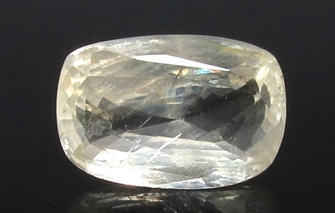 6.55/CT Natural Ceylonese Pukhraj Stone with Govt Lab Certificate-YELSA9U