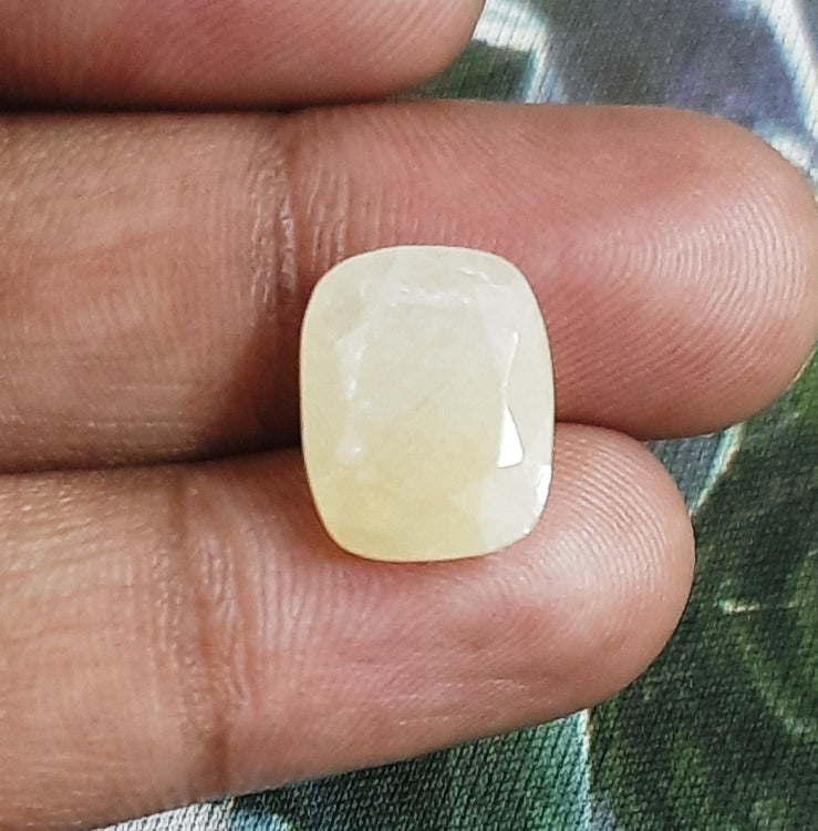 8.29/CT Natural Ceylonese Pukhraj with Govt Lab Certificate-4551