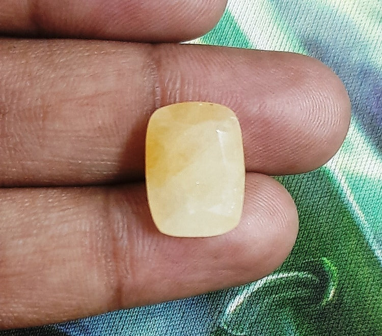 11.18/CT Natural Ceylonese Pukhraj with Govt Lab Certificate-4551