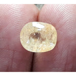 Load image into Gallery viewer, 3.54/CT Pukhraj Stone with Govt Lab Certificate-YELSA9V
