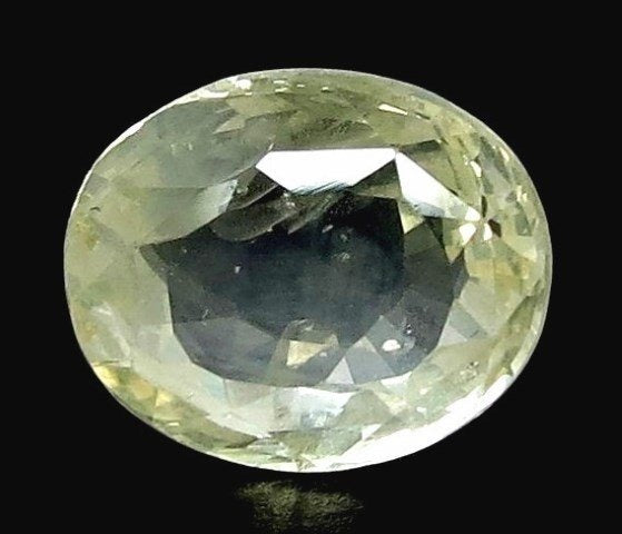 4.07/CT Natural Ceylonese Pukhraj with Govt Lab Certificate-YELSA9U