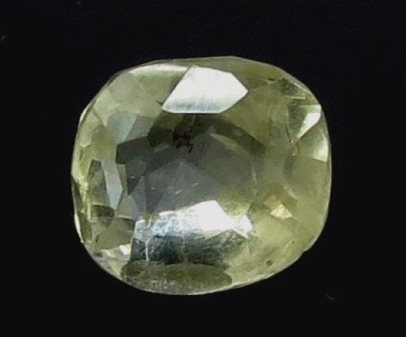 3.91/CT Natural Ceylonese Pukhraj with Govt Lab Certificate-YELSA9V
