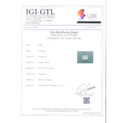 3.27 Ratti Natural yellow sapphire with Govt Lab Certificate-(6100)