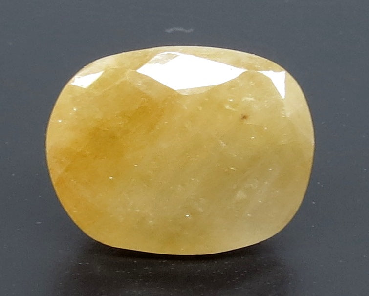 8.58/CT Natural Ceylonese Pukhraj with Govt Lab Certificate-4551