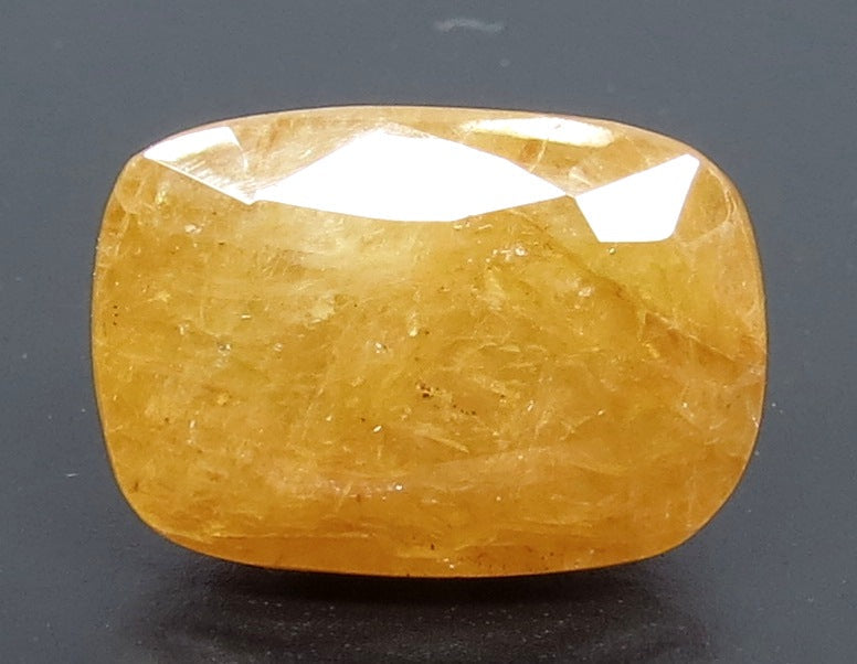 7.57 Carat Natural Ceylonese Pukhraj with Govt Lab Certificate-4551