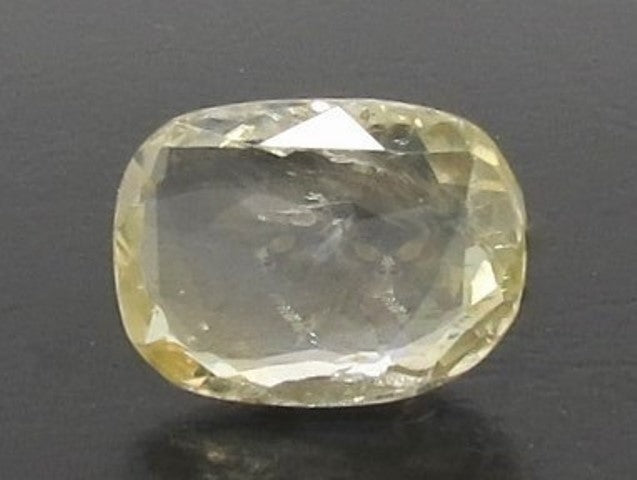 5.84/CT Natural Ceylonese Pukhraj with Govt Lab Certificate-YELSA9U