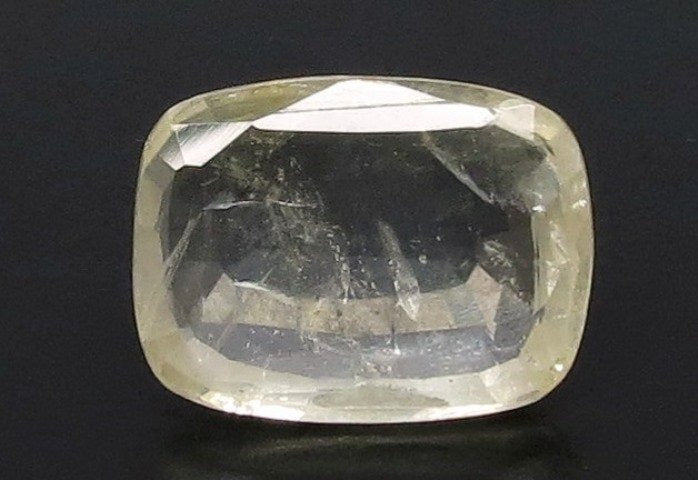5.82/CT Natural Ceylonese Pukhraj with Govt Lab Certificate (YELSA9T)