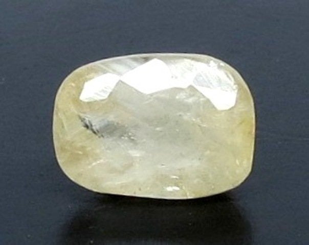 4.06/CT Natural Ceylonese Pukhraj with Govt Lab Certificate-6771