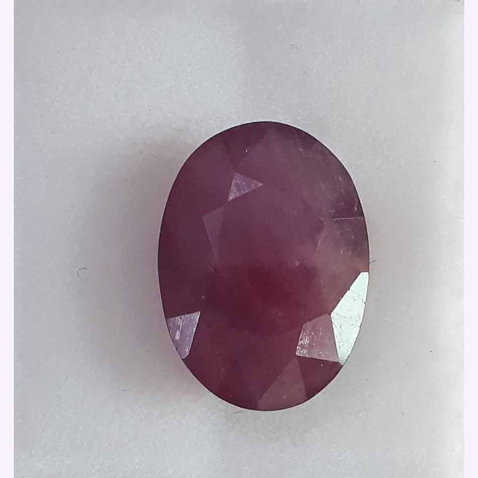 9.62 Ratti Natural New Burma Ruby with Govt. Lab Certificate-(2331)