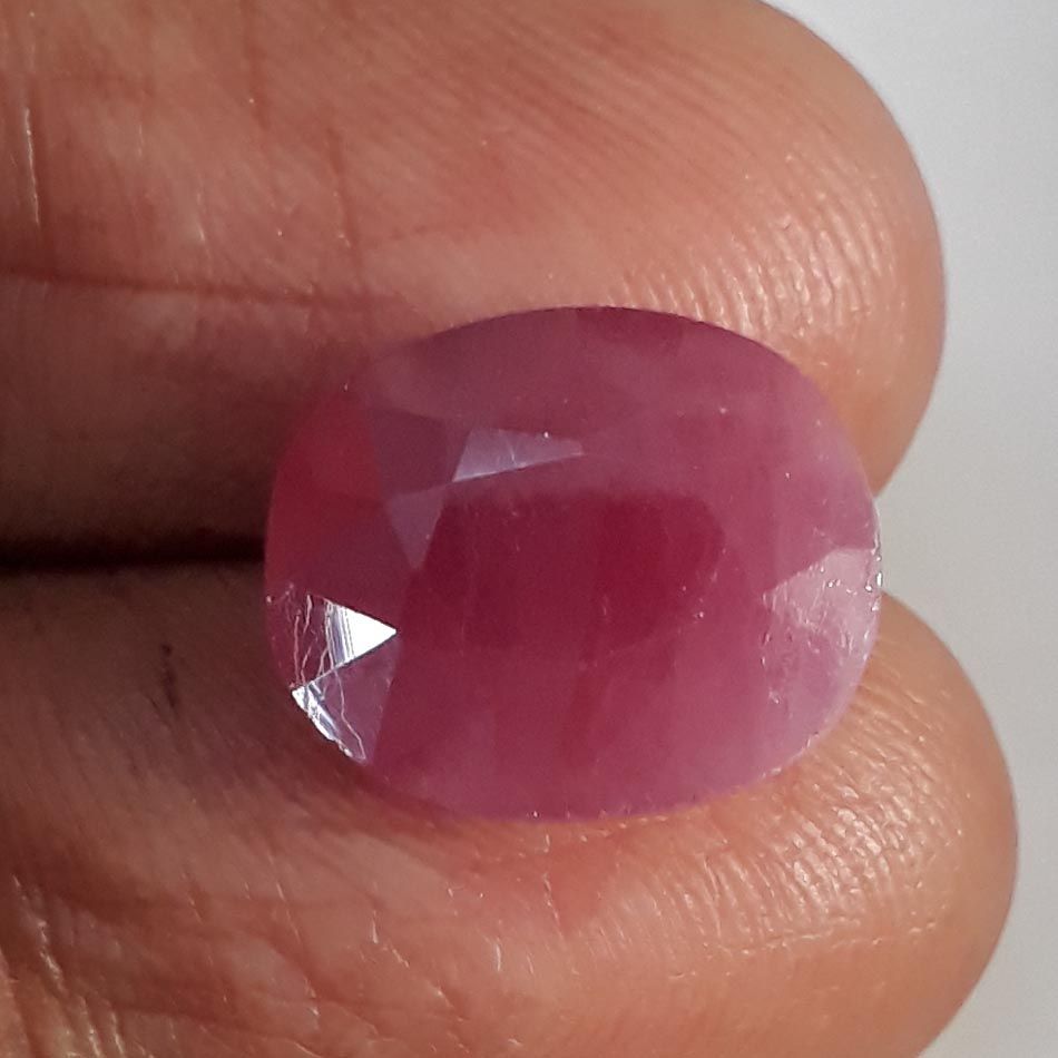 10.47 Ratti Natural New Burma Ruby with Govt. Lab Certificate (3441)