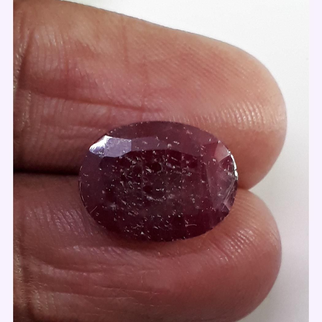 8.22 Ratti Natural Mozambique Ruby with Govt. Lab Certificate-(6100)