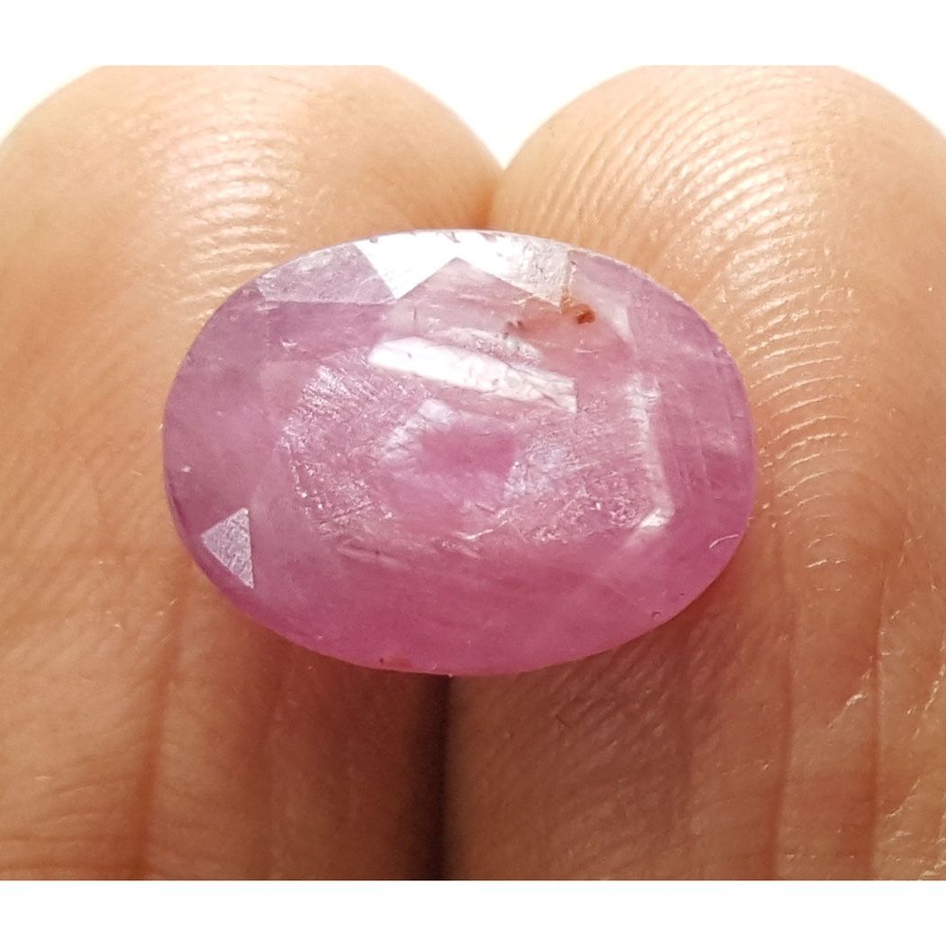 7.83 Ratti Natural New Burma Ruby with Govt Lab Certificate-(3441)