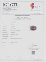 Load image into Gallery viewer, 12.92/CT Natural Indian Ruby with Govt. Lab Certificate-74413