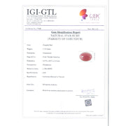 8.61 Ratti Natural New Burma Ruby with Govt. Lab Certificate-(5100)