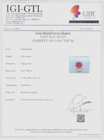 Load image into Gallery viewer, 2.53/Carat Natural Ruby Stone With Govt. Lab Certificate-86267