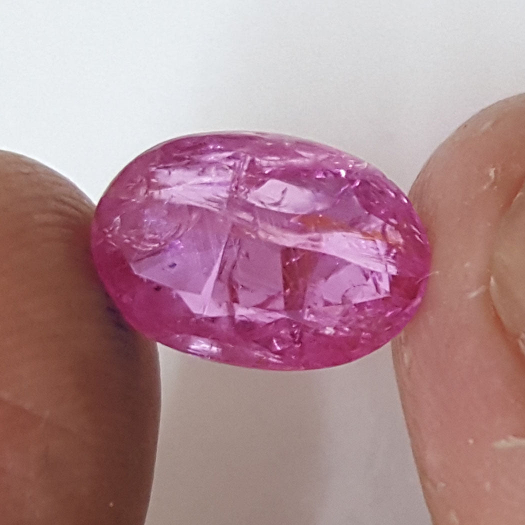 3.74 Carat Natural Mozambique Ruby with Govt. Lab Certificate-(RUBY9A)