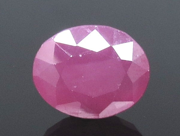 7.52 Ratti Natural Ruby with Govt Lab Certificate-(12210)