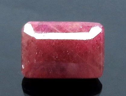 6.44/CT Natural Indian Ruby with Govt. Lab Certificate-1221