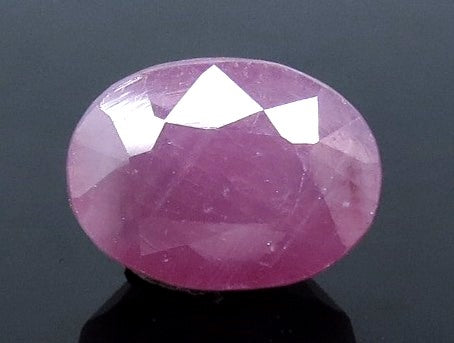 6.59/CT Natural Indian Ruby with Govt. Lab Certificate-2331