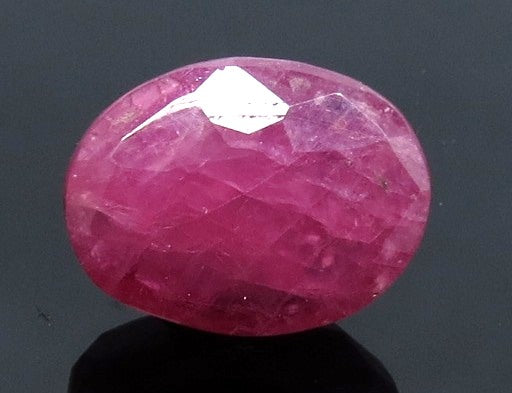 6.37/CT Natural Mozambique Ruby with Govt. Lab Certificate-(RUBY9U)