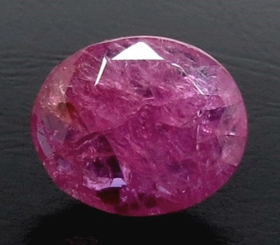 3.90/CT Natural Mozambique Ruby with Govt. Lab Certificate-RUBY9X