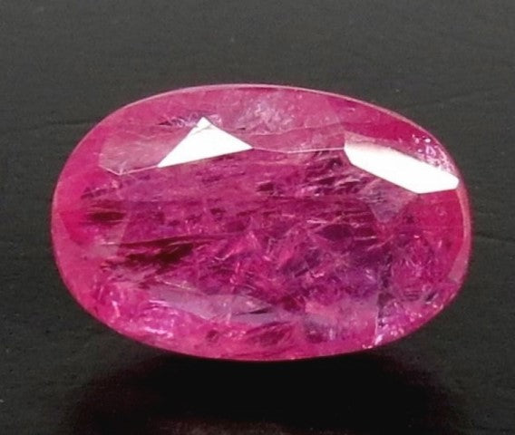 4.62/CT Natural Mozambique Ruby with Govt. Lab Certificate (RUBY9W)