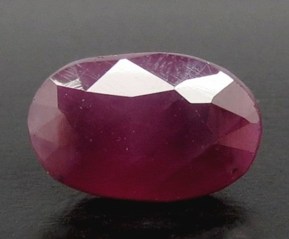 5.49/CT Natural Neo Burma Ruby with Govt. Lab Certificate (4551)