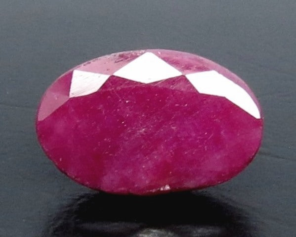 6.56/CT Natural Indian Ruby with Govt. Lab Certificate (1221)